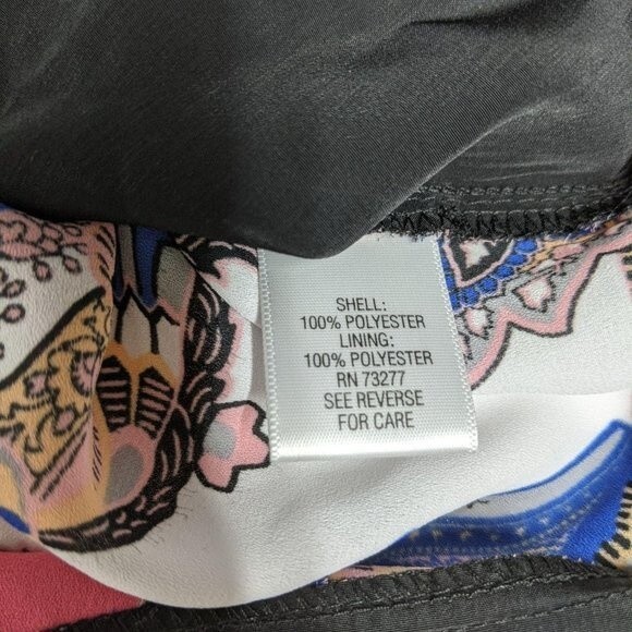 NWT Dana Buchman Top Medium Paisleys Sleeveless Laser Cuts T M NEW - Picture 7 of 9